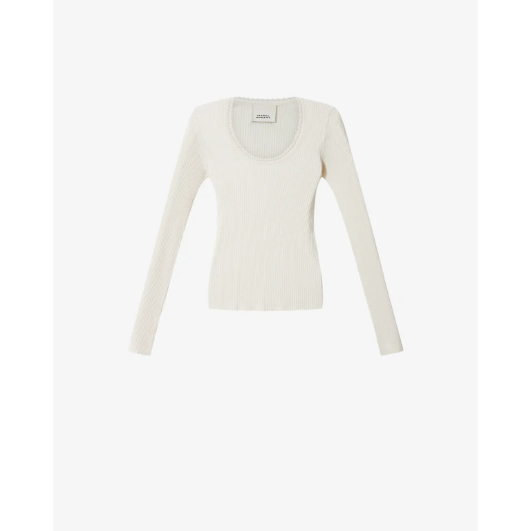 Pull Selenie - Femme - Écru - Taille34 - Isabel Marant