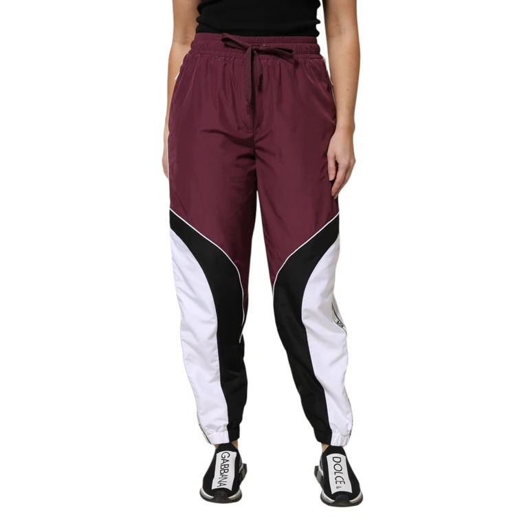 Dolce & Gabbana Multicolor Sweatpants Jogger Pants Polyester - Women