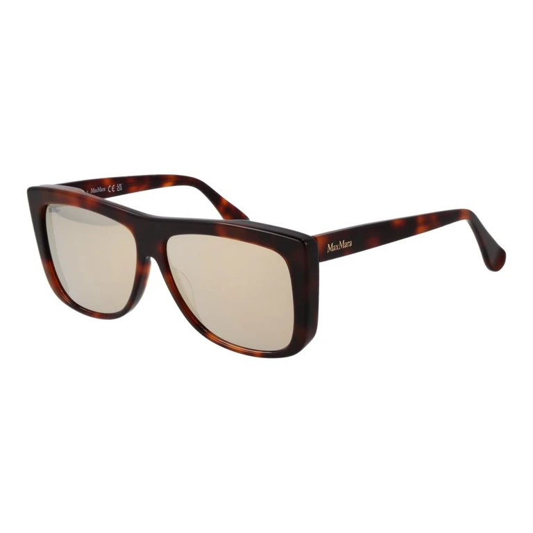 Max Mara Brown Acetate Sunglasses - Women