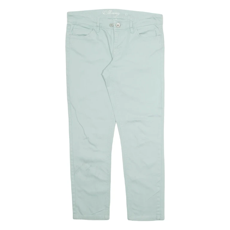 TOMMY HILFIGER Womens Trousers Blue Regular Straight W32 L28