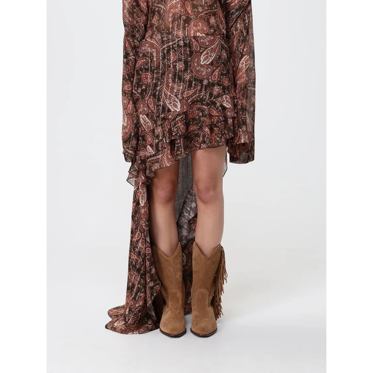 Asymmetric Silk Blend Skirt (TM190338BTNV143873)