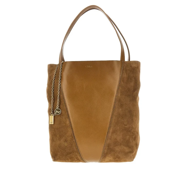 Chloe Spin Large Leather Tote