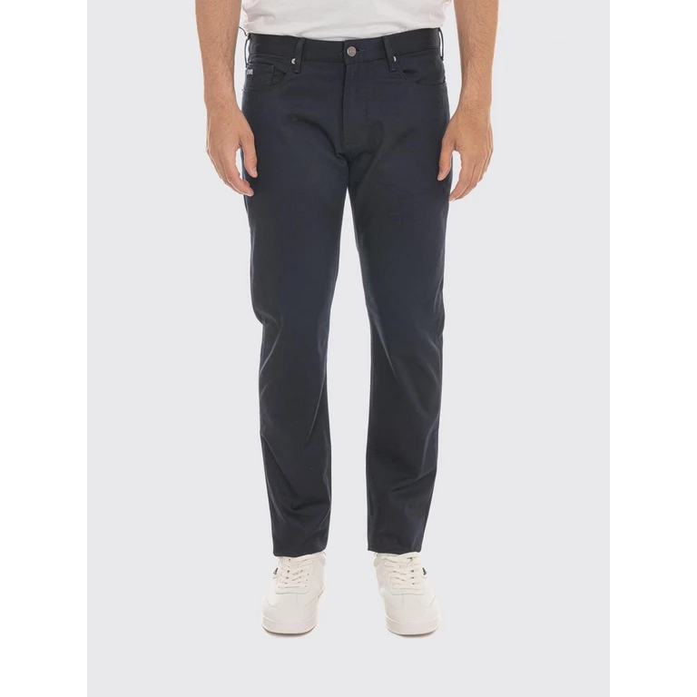 Five-Pocket Slim Fit Skinny Jeans in Cotton Denim (EM000121AF23021UB118)