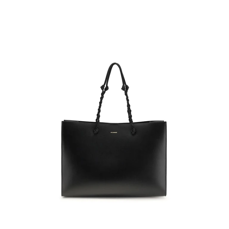 Black Calf Leather Bos Taurus Shoulder Bag - Women