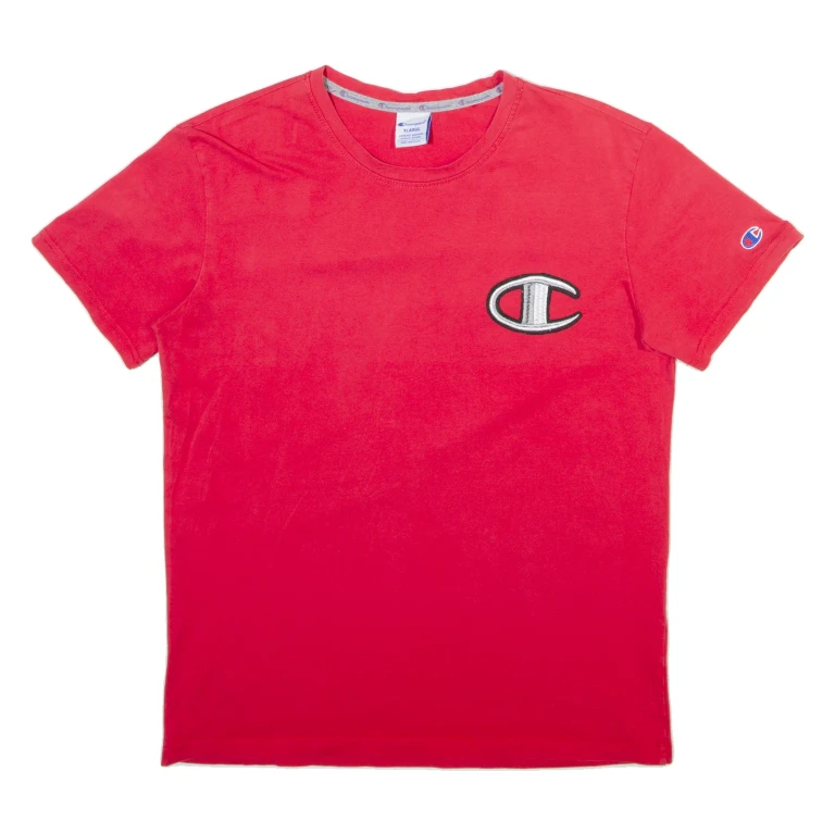 CHAMPION Mens T-Shirt Red XL