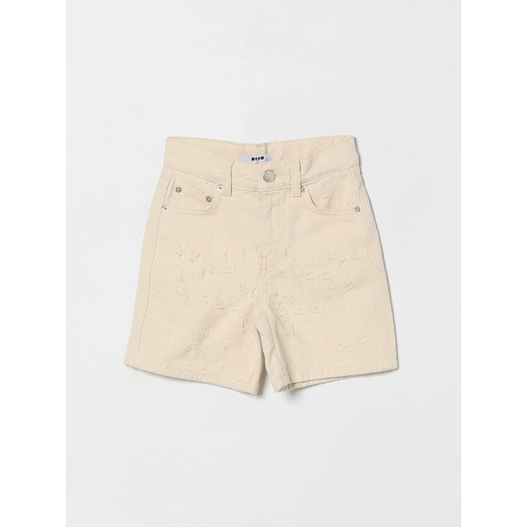 MSGM KIDS Shorts Kids color Beige (S6MSJBBE148013)