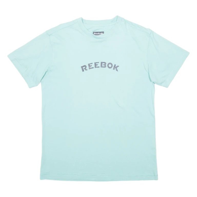 REEBOK Mens T-Shirt Blue XL