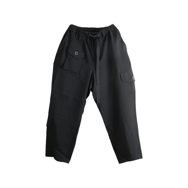 Belted Wide-leg Trousers