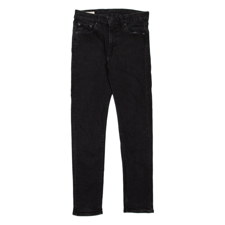 LEVI'S 510 BIG E Jeans Mens Black Slim Skinny W30 L29