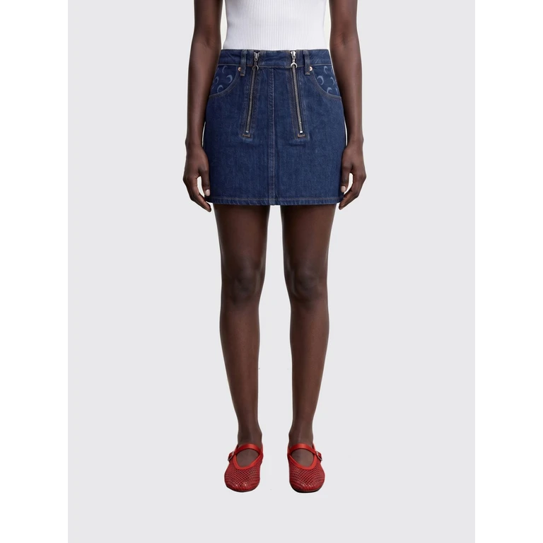 Skirt Woman color Blue (WSK135ARDEN0002BL80)