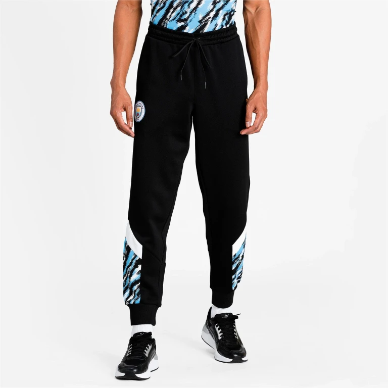 Men's Mcfc Manchester City Iconic Mcs Graphic Track Pants