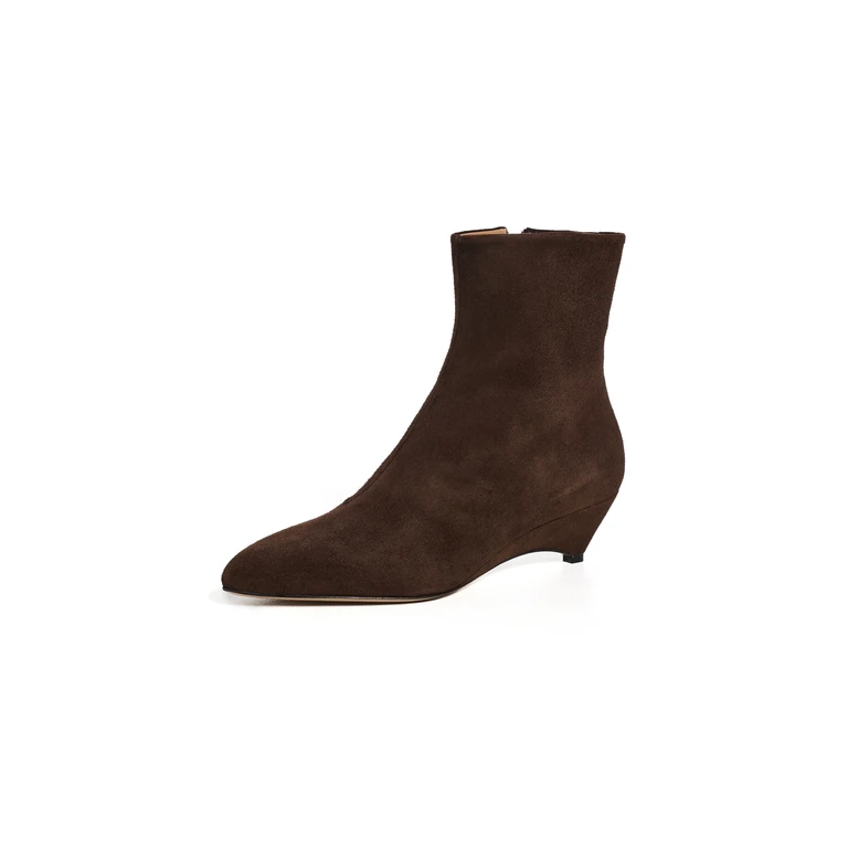 Jil Sander Arc Boots Chocolate Plum 39