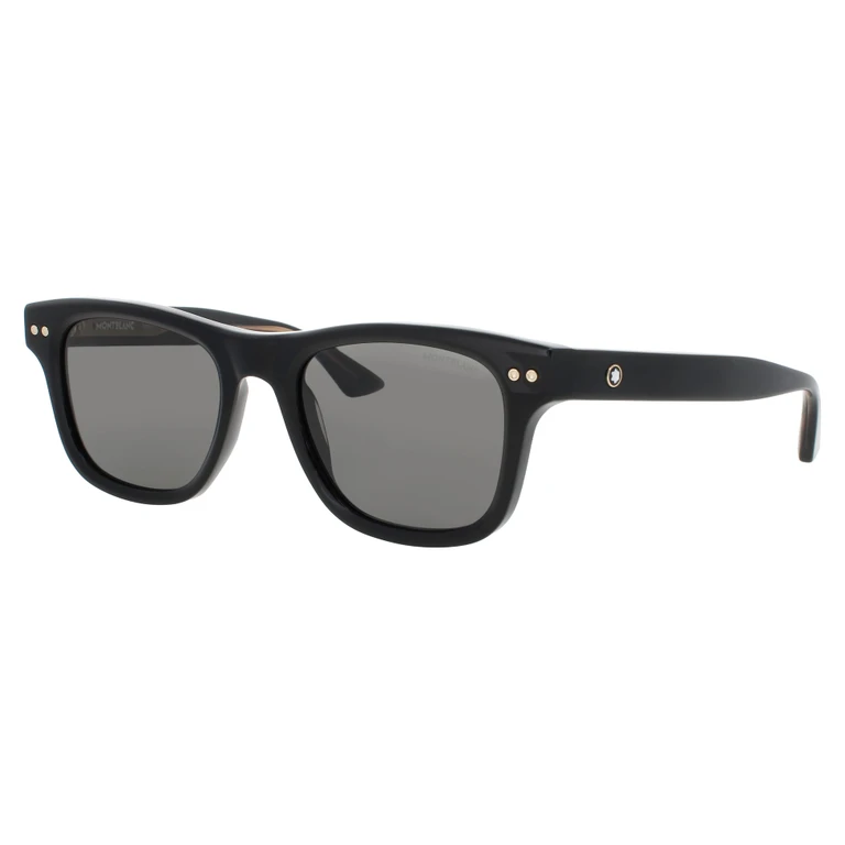 Polarized Smoke Square Mens Sunglasses MB0254S 005 53