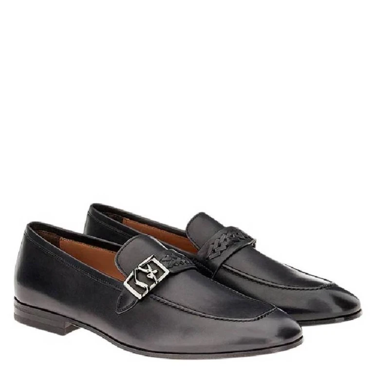 Nairobi SF Ornament Leather Mocassins, Size 9 EE