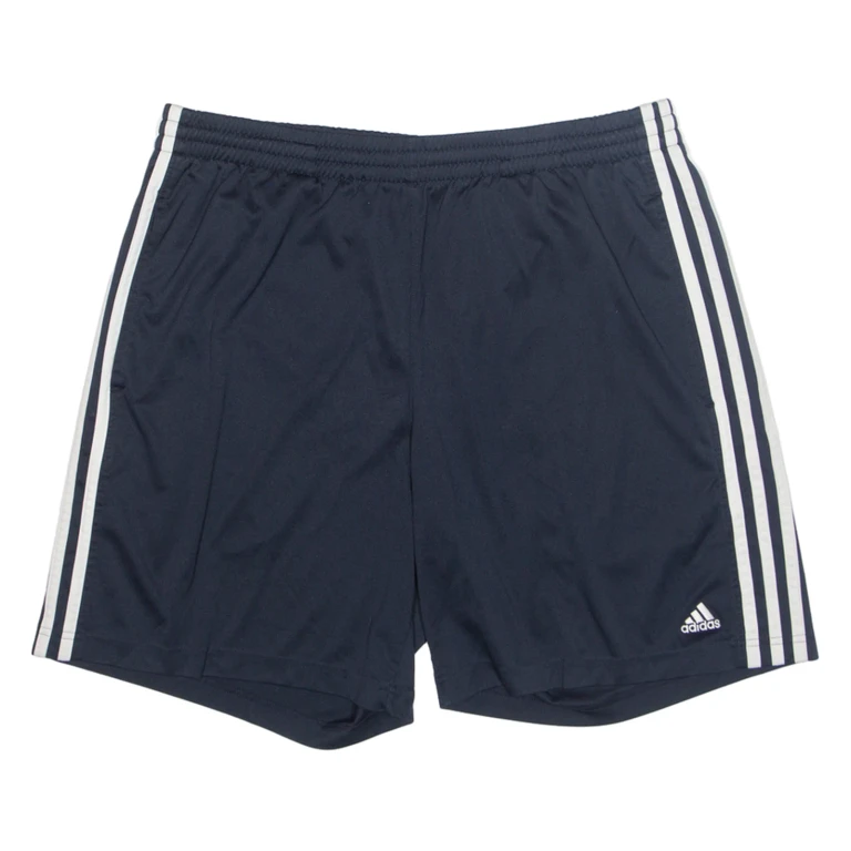 ADIDAS Mens Sports Shorts Blue Relaxed L W32