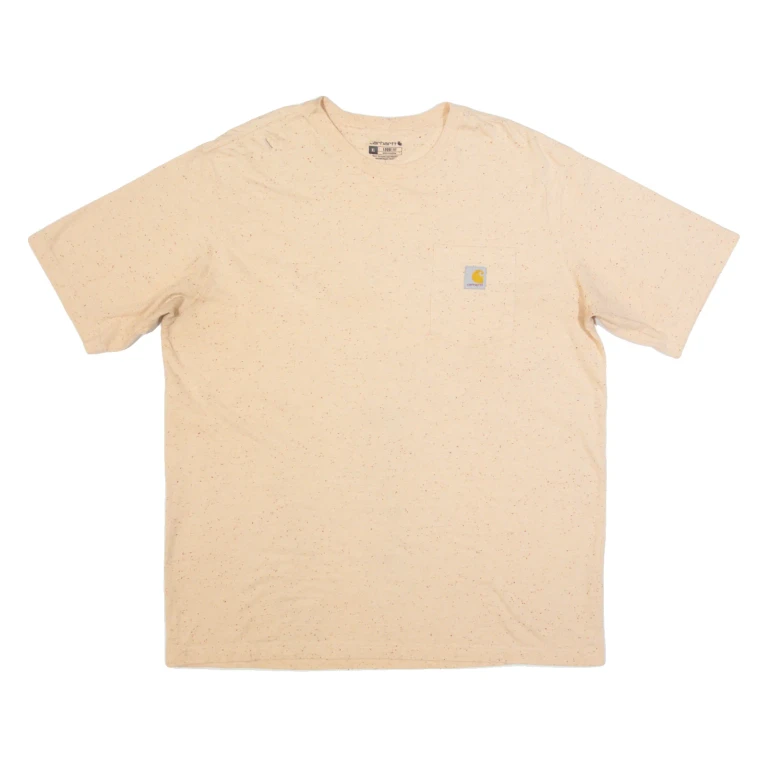 CARHARTT Loose Fit Mens T-Shirt Pink XL