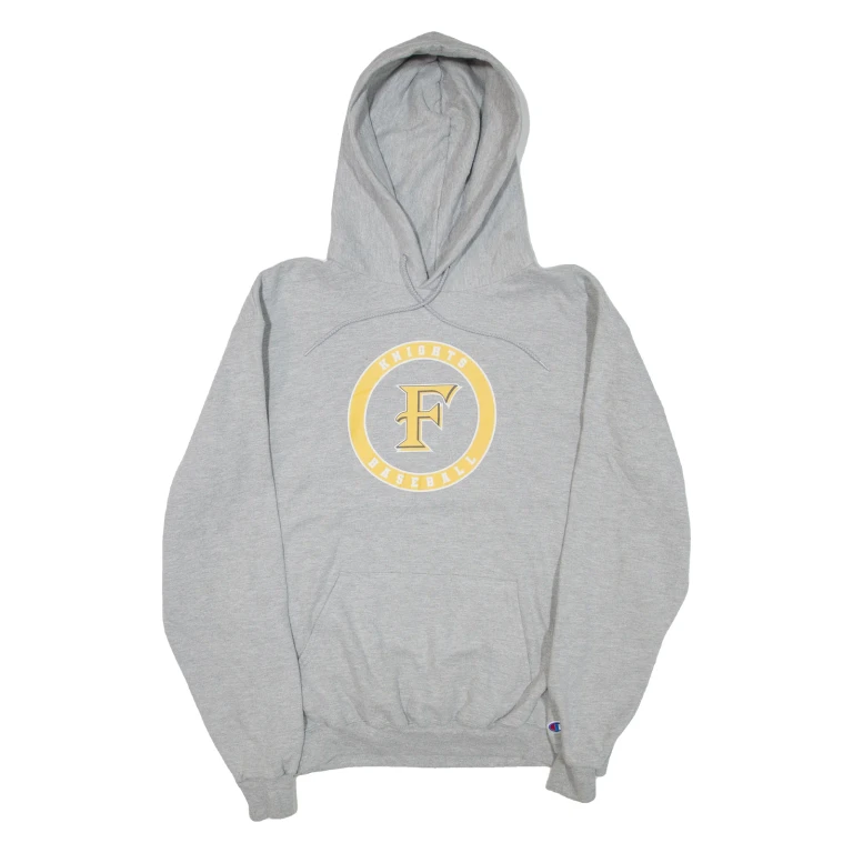 CHAMPION Knights Basketball Mens Grey Hoodie USA L