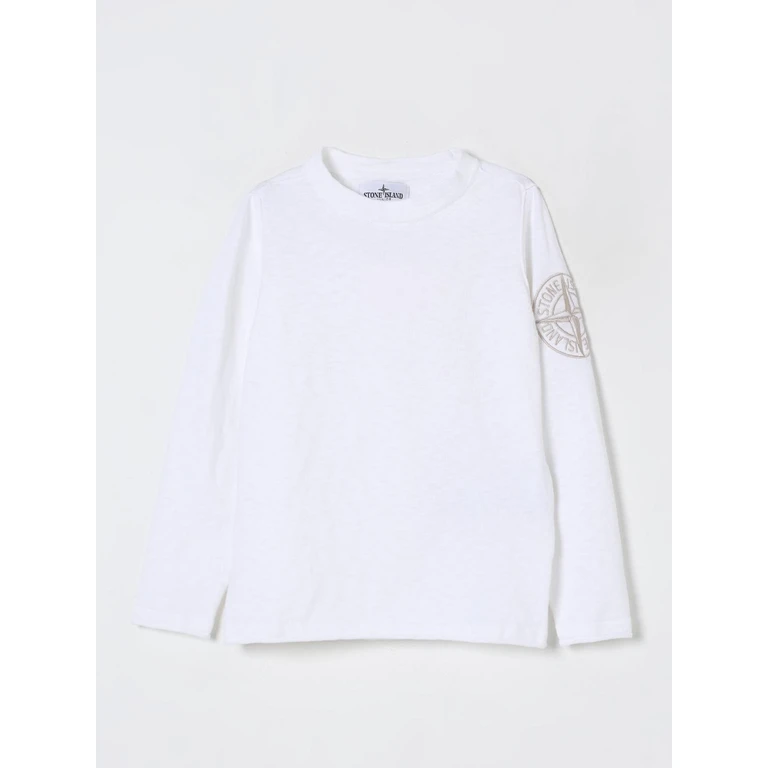STONE ISLAND JUNIOR Sweater Kids color White (5100012S00B0V0001)