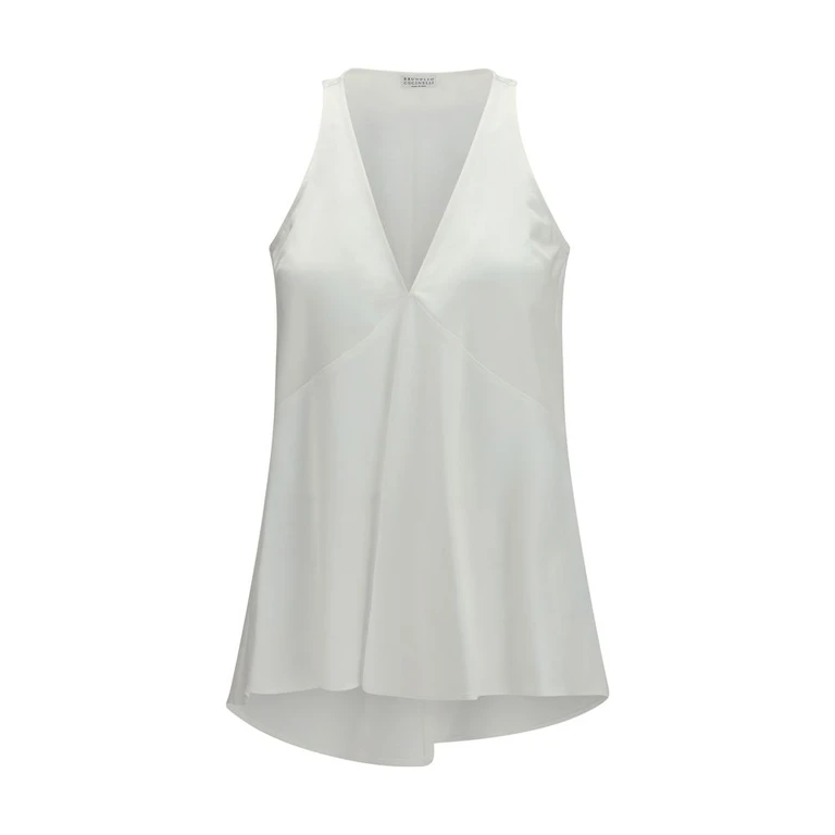 Brunello Cucinelli White Cotton Shirt - Women