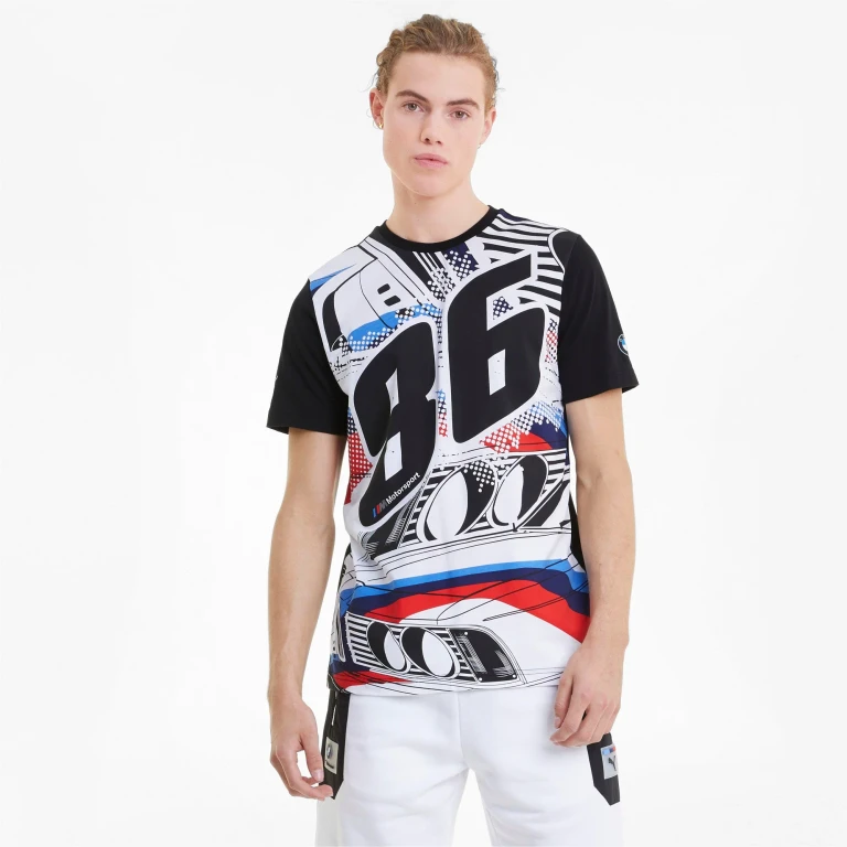 Men's Bmw Motorsport Street Vintage Tee T-Shirts