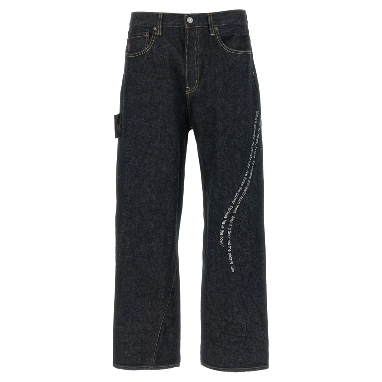 Undercover Blue Cotton Jeans Denim Clothing - Men