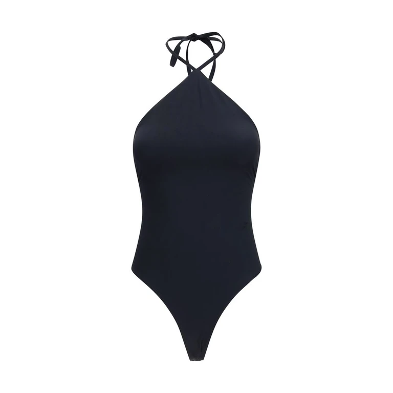 Jacquemus Black Polyamide One-Piece Swimsuit Clothing - Women