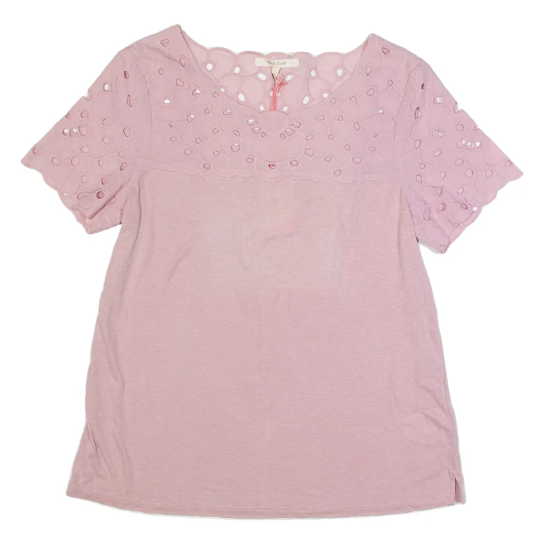 WHITE STUFF Womens Top Pink UK 8