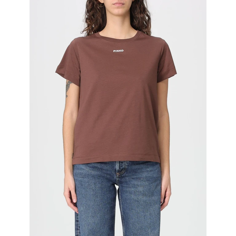 T-Shirt Woman color Brown (100373A34FL78)