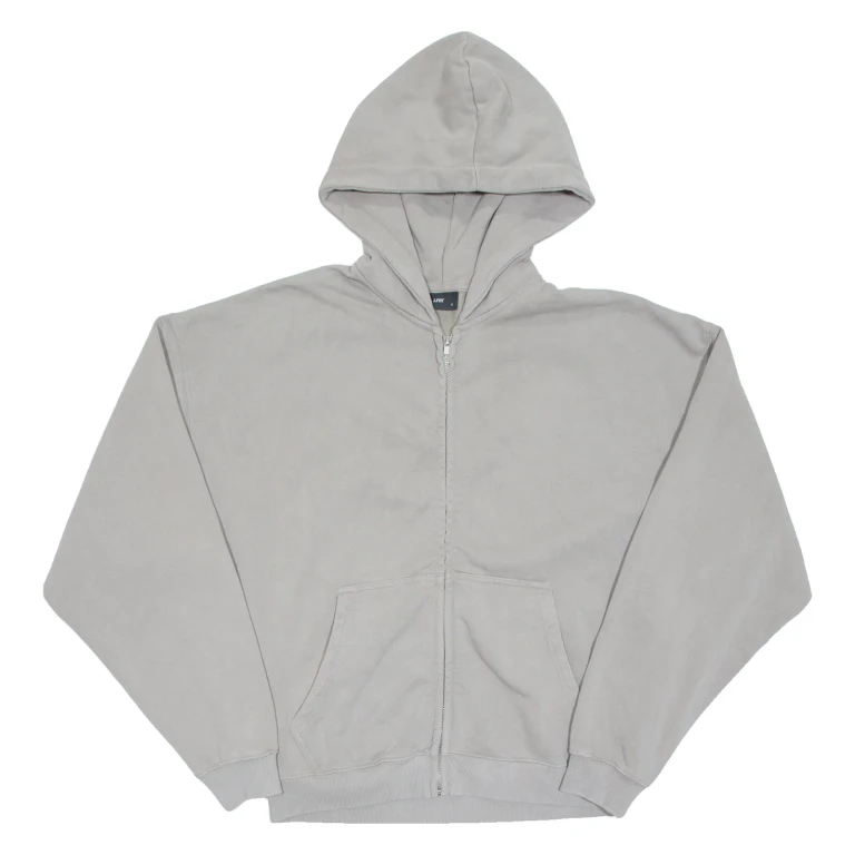 FLDY Womens Beige Hoodie Full Zip L