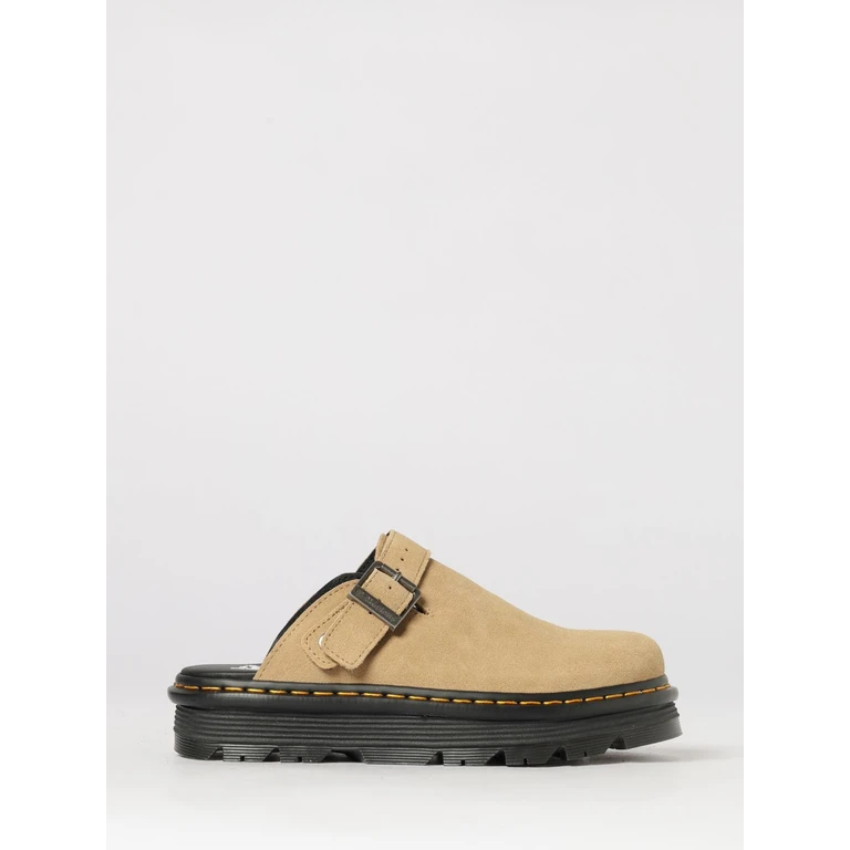 Zebzag Suede Mules with Strap and Round Toe (31737439)