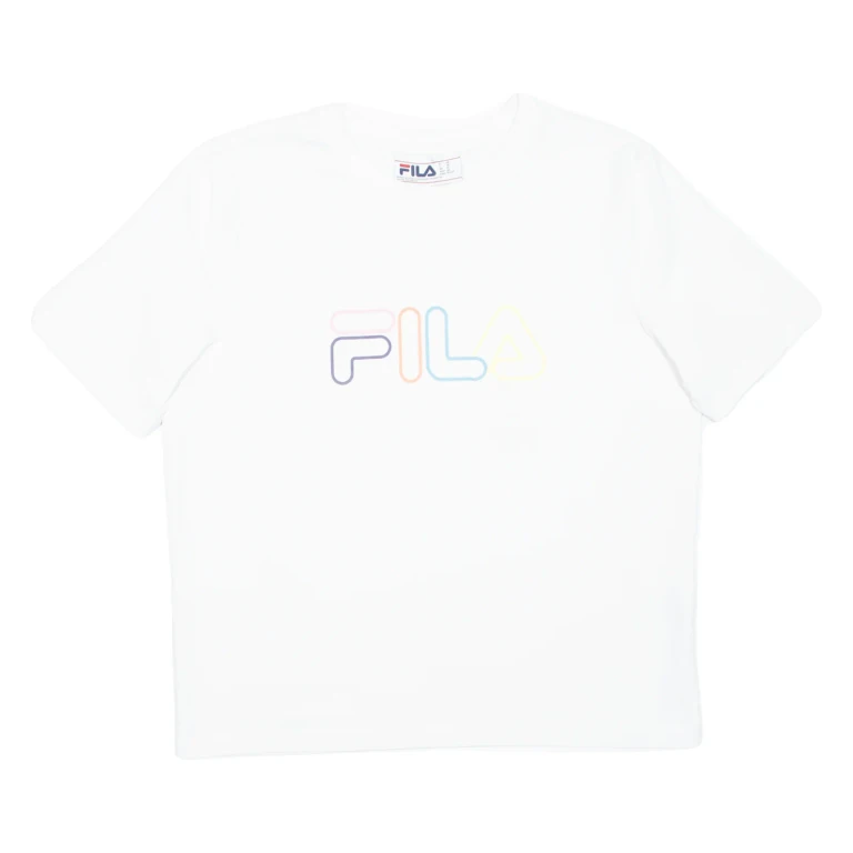 FILA Womens T-Shirt White XS