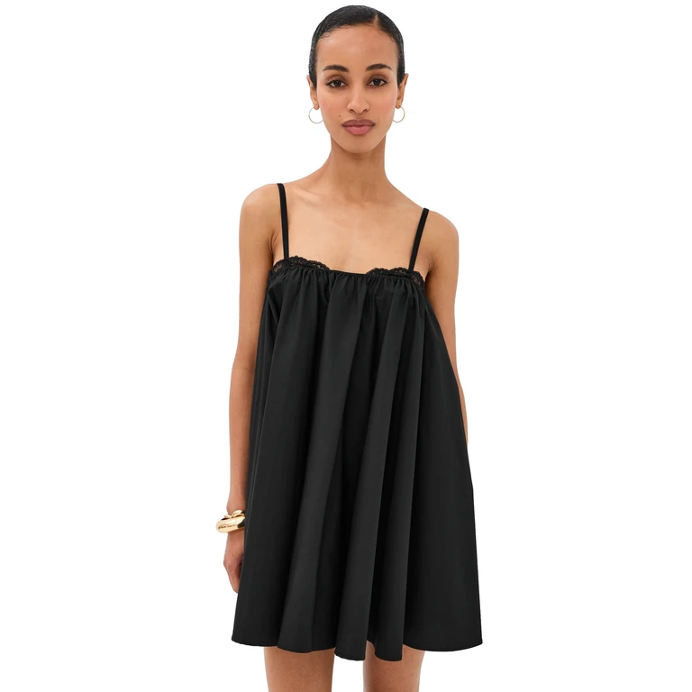 STAUD Cecily Mini Dress Black M