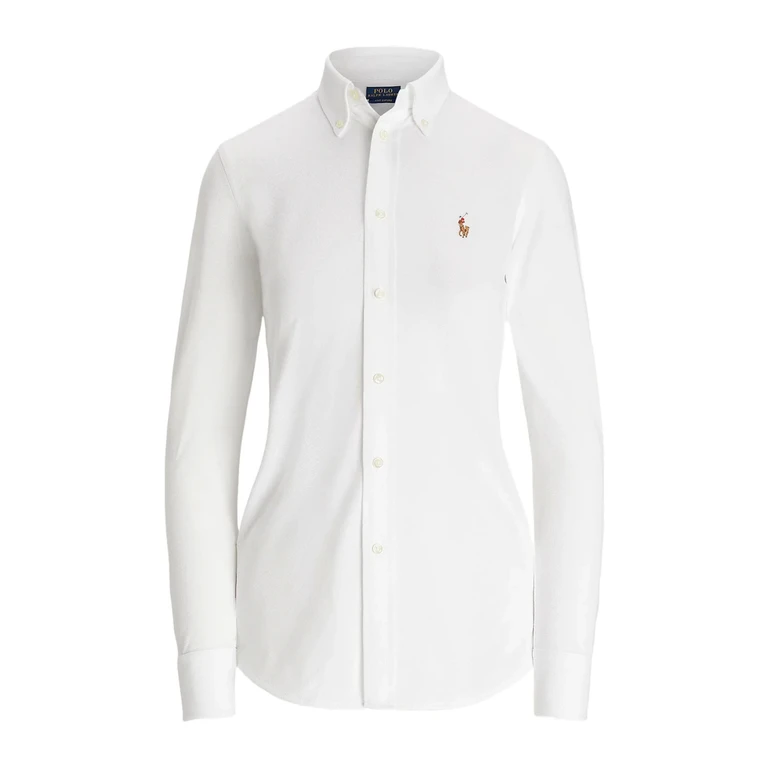 POLO RALPH LAUREN Slim Fit Knit Cotton Oxford Shirt
