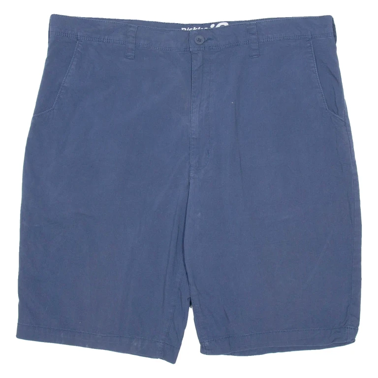 DICKIES Mens Workwear Shorts Blue Relaxed XL W40