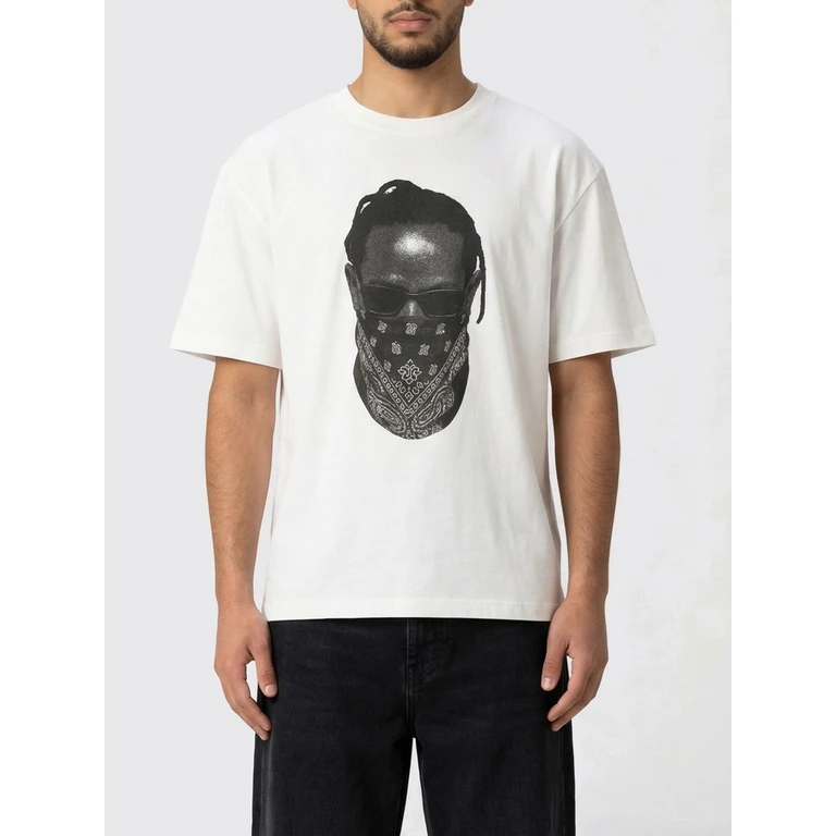 Cotton T-Shirt with Graphic Print (NUS26278081)