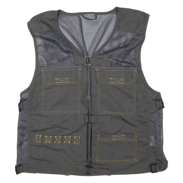 Utility Mens Gilet Grey XL
