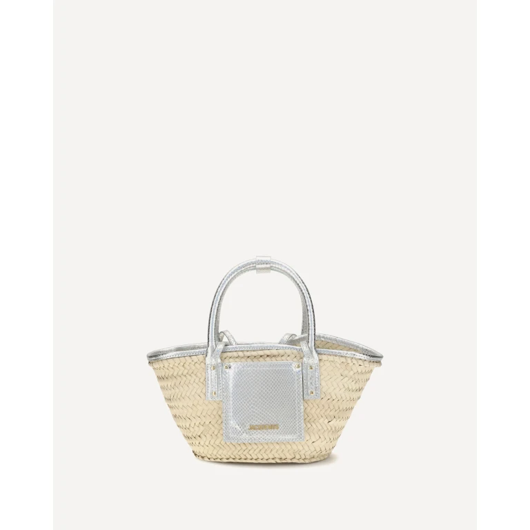 JACQUEMUS Small Le Panier Solis Handbag Female UNI
