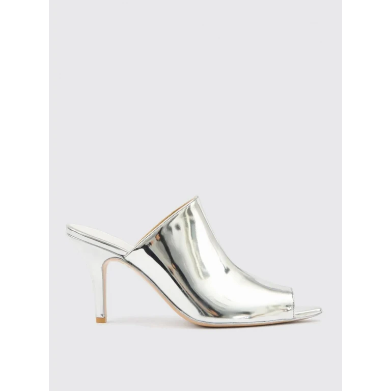 Heeled Sandal Woman color Silver (S66WP0113P8301T9002)