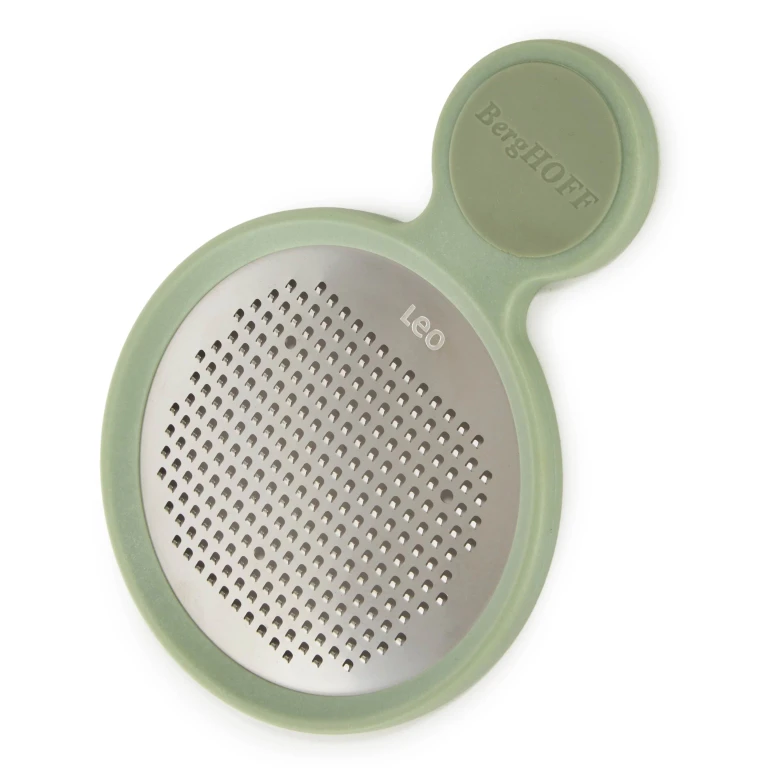 Leo Balance 18/10 Stainless Steel Round Fine Paddle Grater, 6"