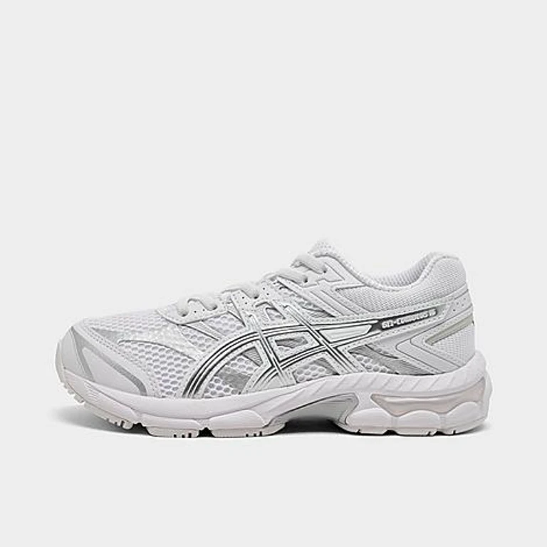 Little Kids ASICS GEL-Cumulus 16 Casual Shoes in White/Pure Silver Size: 1.0