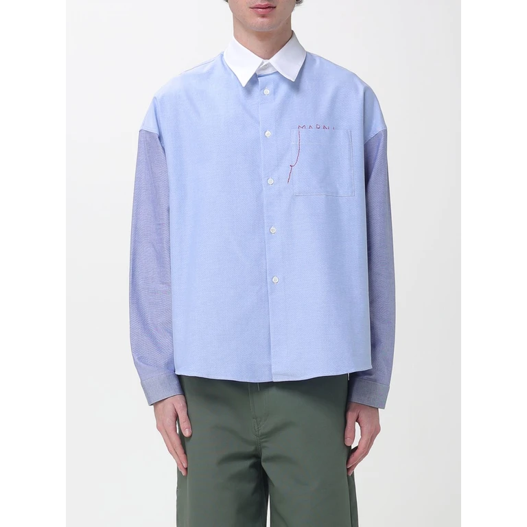 Cotton Shirt with Logo (CUMU0061S8UTC56600B51)