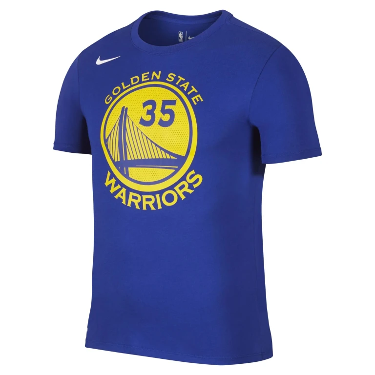 Men's NBA Golden State Warriors Name & Number Kevin Durant T-Shirt