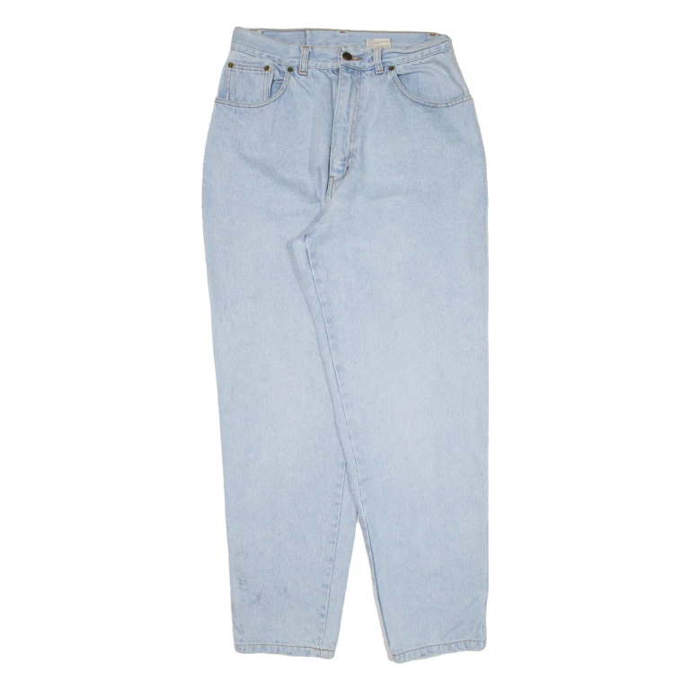 NORWISS Womens Jeans Blue Relaxed Tapered W28 L28