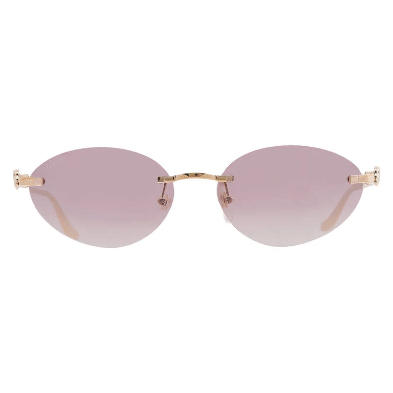Cartier Violet Oval Ladies Sunglasses CT0504S 004 58