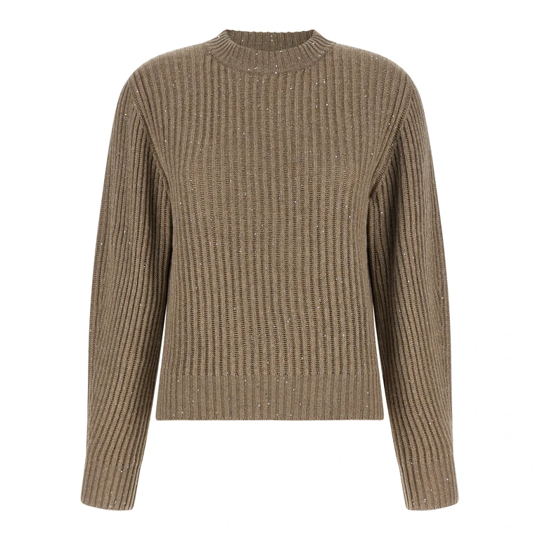 Brunello Cucinelli Beige Cashmere Cardigan Clothing - Women