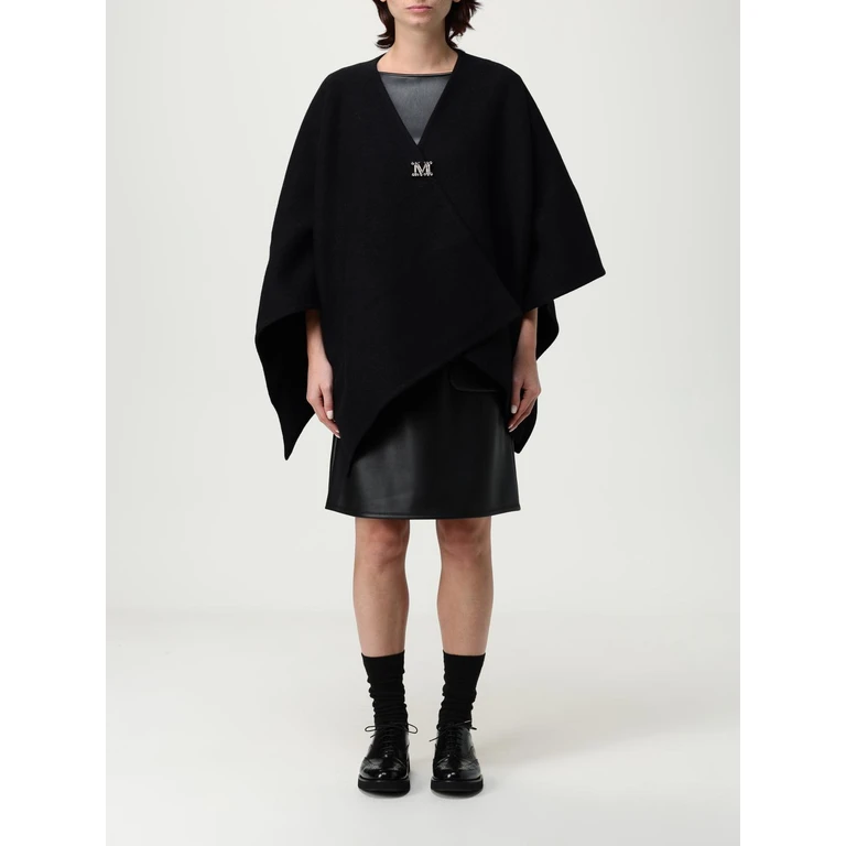 MAX MARA Coat Woman color Black (2524546081600005)