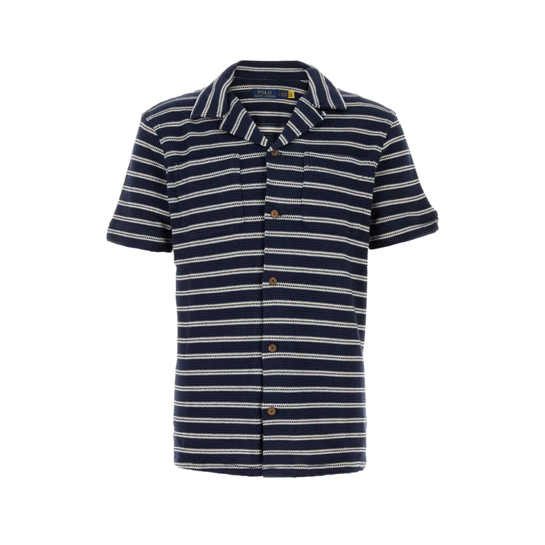 Polo Ralph Lauren Embroidered Cotton Polo Shirt Resortgoldmodernroyal Exterior - Men