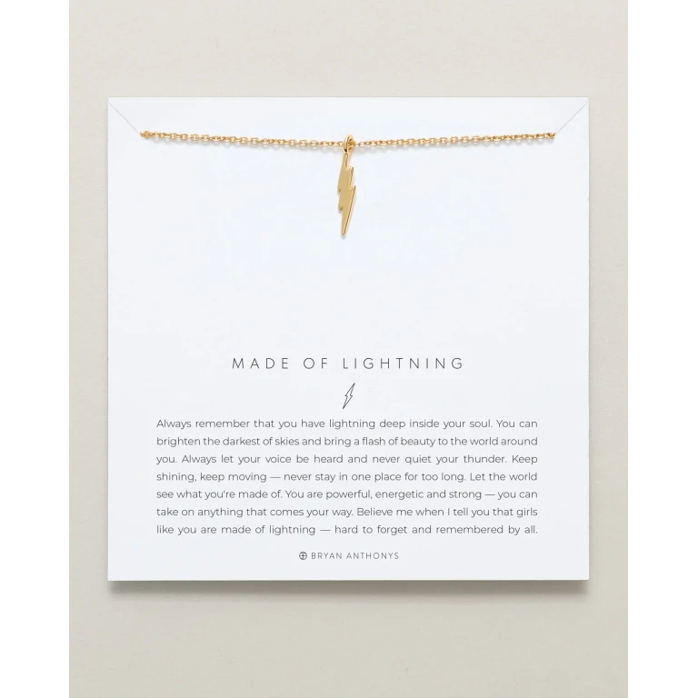 Made of Lightning Necklace