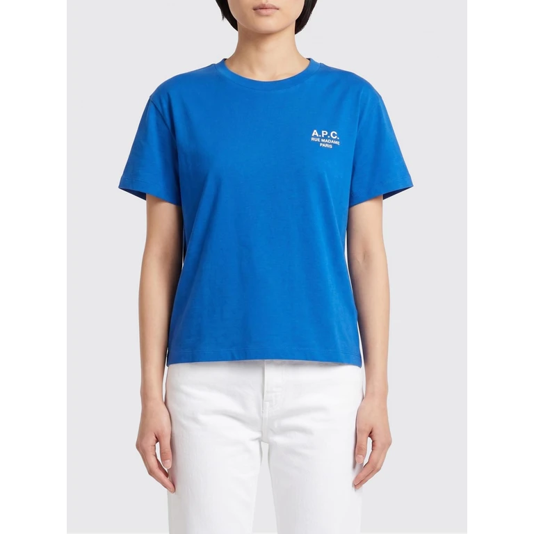 A. P.C. T-Shirt Woman color Blue (COHBMF26389INF)