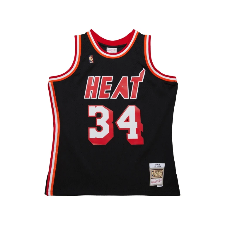 Men's NBA Dark Jersey Heat 2013 Ray Allen
